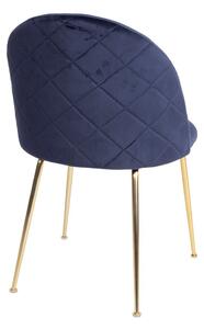 Modrá Jídelní židle Geneve 52 × 51 × 78 cm HOUSE NORDIC