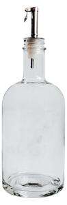Skleněná láhev na olej 500 ml s nerezovou nálevkou APOLO
