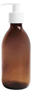 Dávkovač mýdla MONA 250 ml s bilým těsnícím dávkovačem