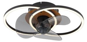 Globo 03661 - LED Stmív. stropní ventilátor KAREN LED/24W/230V 2700-6500K + DO