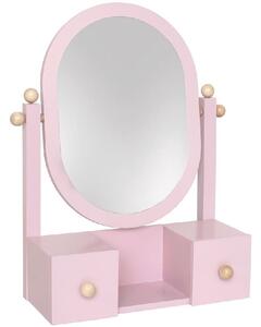 JaBaDaBaDo Dětské kosmetické zrcadlo růžové + Slevový kód -17 %