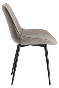Šedá židle Affair 82 × 60 × 53 cm LA FORMA