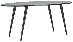 JÍDELNÍ STŮL, mangové dřevo, černá, 175/76/90 cm MID.YOU, Online Only