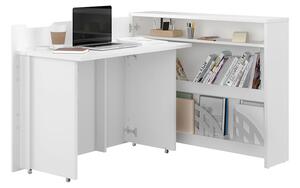 Dig-net nábytek Posuvný stůl WORK CONCEPT CW-01L Barva: Bílá / bílý lesk