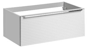 Koupelnová sestava LEONARDO WHITE Typ: Skříňka pod umyvadlo LEONARDO WHITE 82-90/90 x 39,2 x 45,8 cm