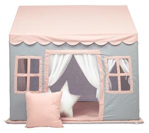 ELIS DESIGN Set - Hrací domeček pro děti Malinová zmrzlina s matrací - luxury