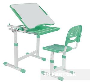 Fundesk Rostoucí stůl PICCOLINO s židlí Barva: Zelená
