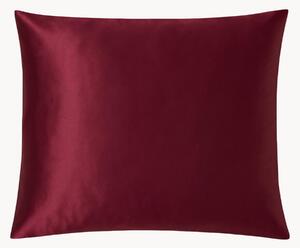 Hedvábný povlak na polštář Burgundy