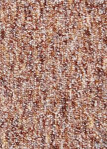 Metrážový koberec SAVANNAH 84 Oranžová, Vícebarevné 400 cm