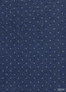 Division PA Metrážový koberec AKZENTO 77, šíře role 400 cm, Modrá