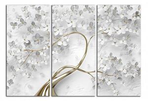 Moderní obraz Strom a bílé květy