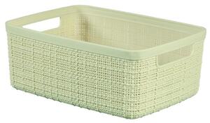Kôš Curver® JUTE S 5L, krémový, 27x11x20 cm