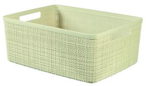 Kôš Curver® JUTE M 12L, krémový, 36x15x28 cm