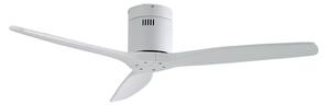Stropní ventilátor Lucande Vindur, bílý, DC, tichý, Ø 132 cm Lucande, Vindur, Bílá, Obývací pokoj, Kov, Moderní