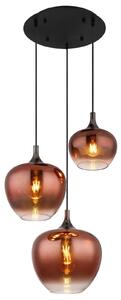 ZÁVĚSNÉ SVÍTIDLO, E27/40 W, 48/120 cm Globo