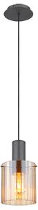 ZÁVĚSNÉ SVÍTIDLO, E27/40 W, 18/120 cm Globo