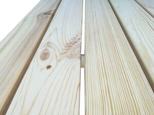 PIKNIK zahradní set dřevěný - 160 cm - přírodní