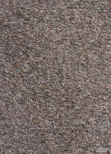 B.I.G. Floorcoverings nv Metrážový koberec ULTRA/ SUPRA 956, šíře role 500 cm, Hnědá