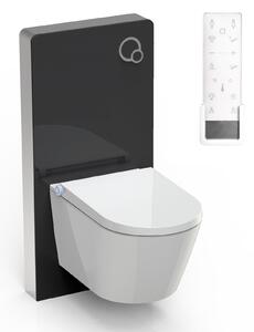 WC Set 9: Sprchovací toaleta PRO+ 1102Kompletní systém a sanitární modul 805 Černá