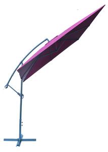 Slunečník FONTE bordó waterproof 270cm Exteriér | Zahradní stínění | Slunečníky