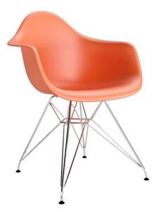 Židle P018 / inspirovaná DAR / oranžové