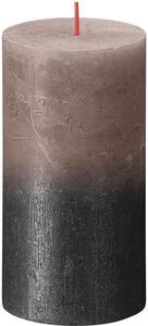 Sviečka bolsius Rustic Sunset Creamy Caramel+ Anthracite, 130/68 mm