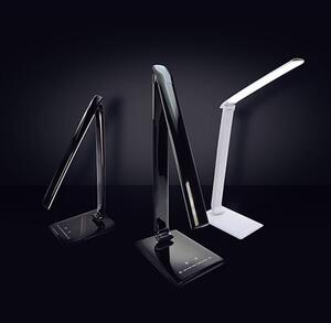 WO37-B LED stolní lampička stmívatelná, 12W, volba teploty světla, černý lesk