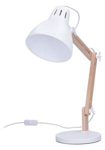 WO57-W Stolní lampa Falun, E27, bílá