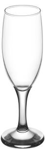 Pohár Misket, sklenený, na šampanské, 190 ml, 50x193 mm, sada 6 ks