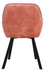 Růžová Set 2 ks Židle 58 × 62 × 84 cm SALESFEVER
