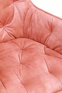 Růžová Set 2 ks Židle 58 × 62 × 84 cm SALESFEVER