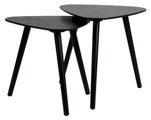 WOOOD Dřevěný stolek Nila sada 2 ks 40 × 40 × 40, 45 × 45 × 45 cm