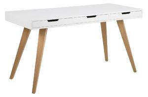 ACTONA Kancelářský stůl Estelle bílá 75.8 × 141.8 × 60 cm