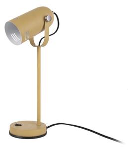 LEITMOTIV Stolní lampa Husk žlutá ∅ 12,5 × 46 cm