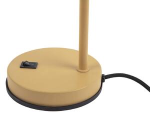 LEITMOTIV Stolní lampa Husk žlutá ∅ 12,5 × 46 cm