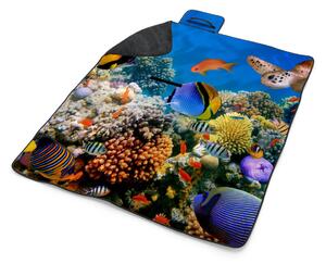 Sablio Plážová deka Korálový útes: 200x140 cm