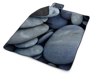Sablio Plážová deka Černé kameny: 200x140 cm