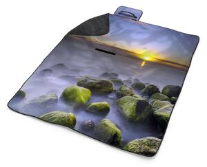 Sablio Plážová deka Kameny v jezeře: 200x140 cm