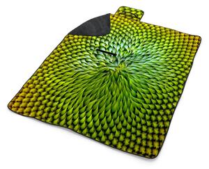 Sablio Plážová deka Detailní květ: 200x140 cm