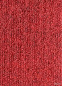 Metrážový koberec MALTA 702 Červená 400 cm