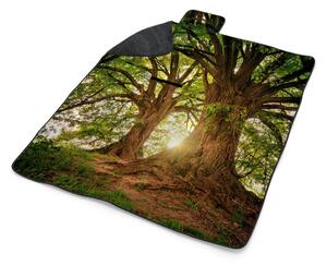 Sablio Plážová deka Stromy: 200x140 cm