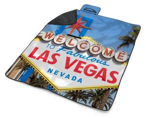 Sablio Plážová deka Welcome to Las Vegas: 200x140 cm