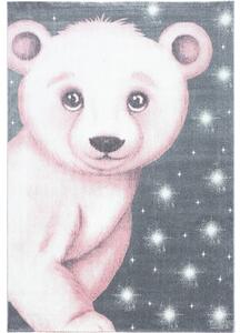 Ayyildiz Hali GmbH Kusový koberec BAMBI 810 Pink, Růžová, Vícebarevné, 160 x 230 cm