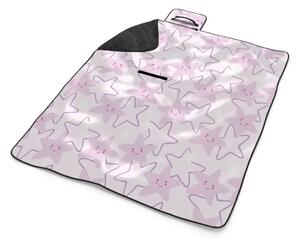 Sablio Plážová deka Veselé hvězdy: 200x140 cm