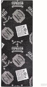 COFFEE PATTERN 95 | Černá, Vícebarevné | 67 x 180 cm