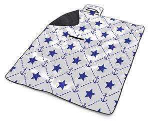 Sablio Plážová deka Hvězdy a kotvy: 200x140 cm