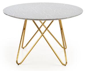 Designový jídelní stůl Hema1856, šedý mramor