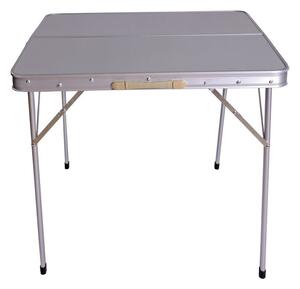 Campingový stůl | šedá 80 x 80 cm
