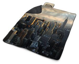 Sablio Plážová deka New York Skyline: 200x140 cm