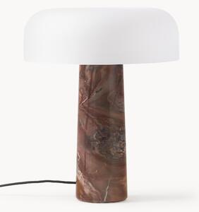 Stolní lampa s mramorovou podstavou Carla
